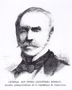 Pedro Alcantara Herran (Stich) von French School