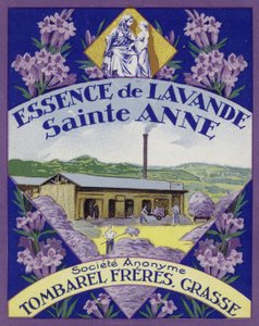 Parfüm Etikett, Essence de Lavande