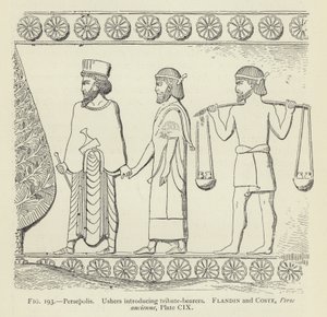 Persepolis, Usher, die Tributträger einführen von French School
