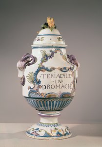 Apothekengefäß (Faience) von French School