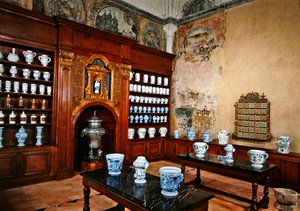 Apotheke des alten Saint-Jean Krankenhauses von French School