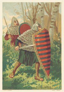 Fußsoldat im 8. Jahrhundert