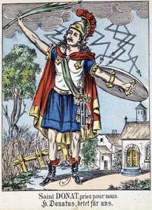 Frommes Bild Saint Donat, bete für uns