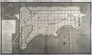 Plan Directeur de la Ville des Cayes, 1789