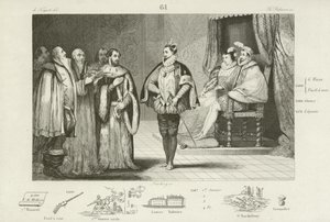 Polnische Botschafter informieren Heinrich, Herzog von Anjou, dass er zum König von Polen gewählt wurde, 1573 von French School