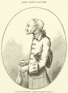 Porträt von John Elwes (Gravur)