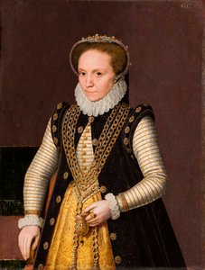 Porträt einer unbekannten französischen Adligen (1560) von French School