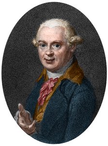 Porträt von Abraham Gottlob Werner (1750-1817), deutscher Geologe