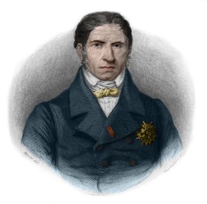 Porträt von Andre Marie Jean Jacques (Jean-Jacques) Dupin (1783-1865) (genannt Dupin der Ältere), französischer Anwalt und Politiker. Private Sammlung von French School