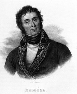 Porträt von Andre Massena (1756 - 1817) - in „Revolution francaise“ von Thiers von French School