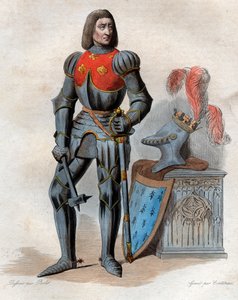 Porträt von Arthur III., Herzog der Bretagne (1393-1458), Herr von Parthenay, Graf von Richmond, Herzog der Bretagne, Graf von Montfort und französischer Konstabler von French School