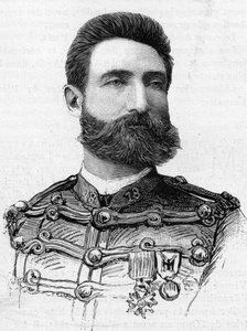 Porträt von Kapitän J. Schmidt (1842-1887)