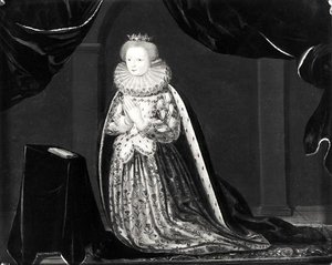 Porträt von Catherine von Kleve (1417-79) Herzogin von Guise