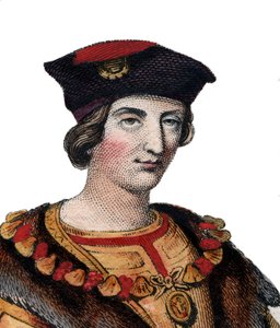 Porträt von Karl VIII. von Frankreich (1470-1498), König von Frankreich von French School