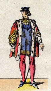 Porträt von Karl VI. von Frankreich, bekannt als Karl der Gute Aime von French School