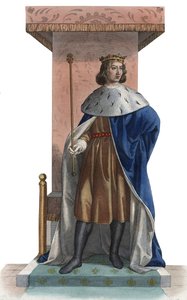 Porträt von Karl V. von Frankreich, genannt der Weise (1338-1380), König von Frankreich von French School
