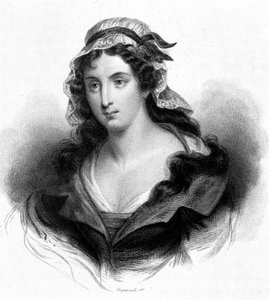 Porträt von Charlotte Corday (1768 - 1793) - in „Revolution française“ von Thiers. 19. Jahrhundert von French School