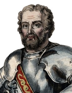 Porträt von Chevalier de Bayard (1476-1524), französischer Soldat
