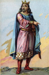 Porträt von Chlothar II., König der Franken (584-629) von French School