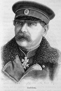 Porträt von Edouard Ivanovich Totleben (oder Todleben) von French School