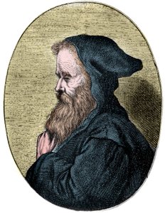 Porträt von Empedokles (gest. 490 v. Chr.), griechischer Philosoph von French School