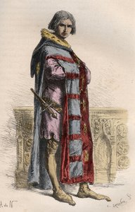Porträt von Etienne Marcel, französischer Kaufmann und Politiker von French School