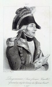 Porträt von General Dugommier, Kommandant der Nationalgarde von Martinique 1790 von French School