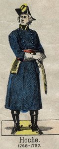 Porträt von General Louis Lazare Hoche (1768-1797) Bild von Epinal aus dem späten 19. Jahrhundert. von French School