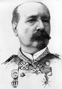 Porträt von General Pelissier, der am 31. Juli starb