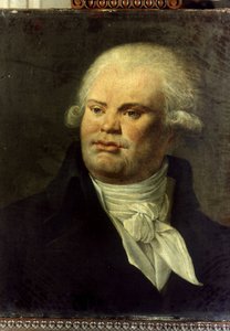Porträt von Georges Jacques Danton (1759-1794). Anonymes Gemälde der französischen Schule. Musée Carnavalet, Paris. von French School