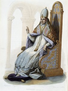 Porträt von Gerbert d
