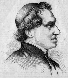 Porträt von Giacomo Antonelli (1808-1878), italienischer Kardinal und Staatssekretär der päpstlichen Regierung. Gravur von Linton in „The Illustrous World“ Nr. 92 vom 15. Januar