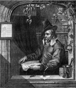 Porträt von Giulio Genoino (Genovino), der zusammen mit Tommaso Aniello, genannt Masaniello (1622-1647), an der Revolte gegen die Spanier in Neapel im Jahr 1647 teilnahm. Gravur von 1852.