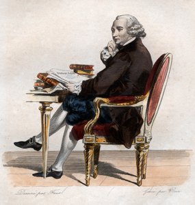 Porträt von Guillaume Chrétien de Lamoignon de Malesherbes (1721-1794), französischer Staatsmann und Minister