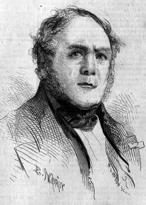 Porträt von Henri Boulay de la Meurthe (1797-1858), französischer Senator. Gravur von Morin in „Le Monde Illustré“ Nr. 85 vom 4. Dezember 1858. von French School