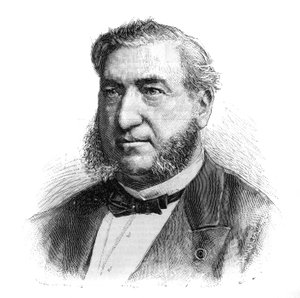 Porträt von Henri Legrand du Saulle (1830-1886), französischer Psychiater. Gravur in „Le Monde Illustré“