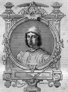 Porträt von Herimar, Abt von Saint Denis de Reims (gestorben 1070). Gravur in „Histoire des papes-kings-queens-et-empereurs à travers les siècles“ von Maurice Lachatre