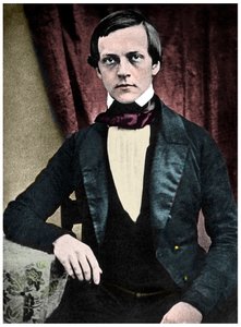 Porträt von Hermann von Helmholtz (1821-1894), deutscher Physiker, Anatom und Physiologe von French School