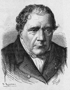 Porträt von Jacques Babinet (1794 - 1872), französischer Physiker und Astronom - in „Album der Wissenschaft; berühmte Wissenschaftler; Große Entdeckungen“ 1896 von French School