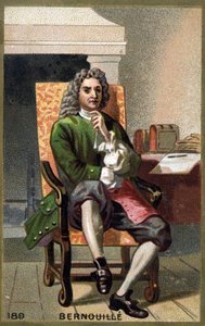 Porträt von Jean Bernoulli (Johann Bernoulli) (1667-1748) von French School