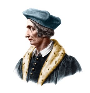 Porträt von Jean Fernel (1497-1558), französischer Arzt, Astronom und Mathematiker von French School