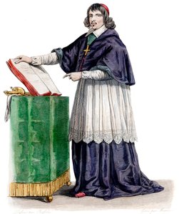 Porträt von Jean Francois Paul de Gondi