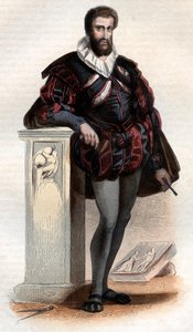 Porträt von Jean Goujon (1510-ca.1566), französischer Bildhauer und Architekt von French School