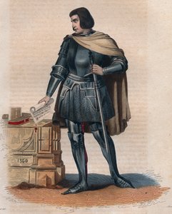 Porträt von Jean Juvenal (Jouvenel) des Ursins (1360-1431), französischer Richter von French School