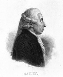 Porträt von Jean Sylvain Bailly (1736 - 1793) - in „Revolution francaise“ von Thiers. 19. Jahrhundert