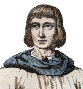 Porträt von Jean de Joinville (1225-1317), Chronist des mittelalterlichen Frankreichs von French School