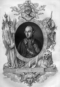 Porträt von Joseph II. (1741-1790), Kaiser von Österreich. Gravur in „Histoire des Papes-King-Queen-and-Empereurs à travers les siècles“ von Maurice Lachatre von French School