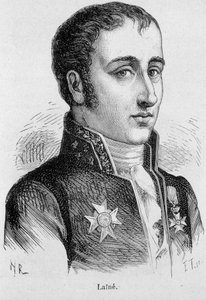 Porträt von Joseph, Vicomte Lainé (1767-1835), französischer Politiker - in „L