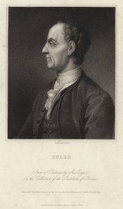Porträt von Leonhard Euler von French School