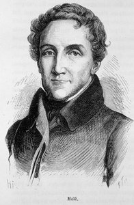 Porträt von Louis-Mathieu Mole - Porträt von Louis Mathieu, Graf von Mole (1781 - 1855), französischer Politiker - in „L